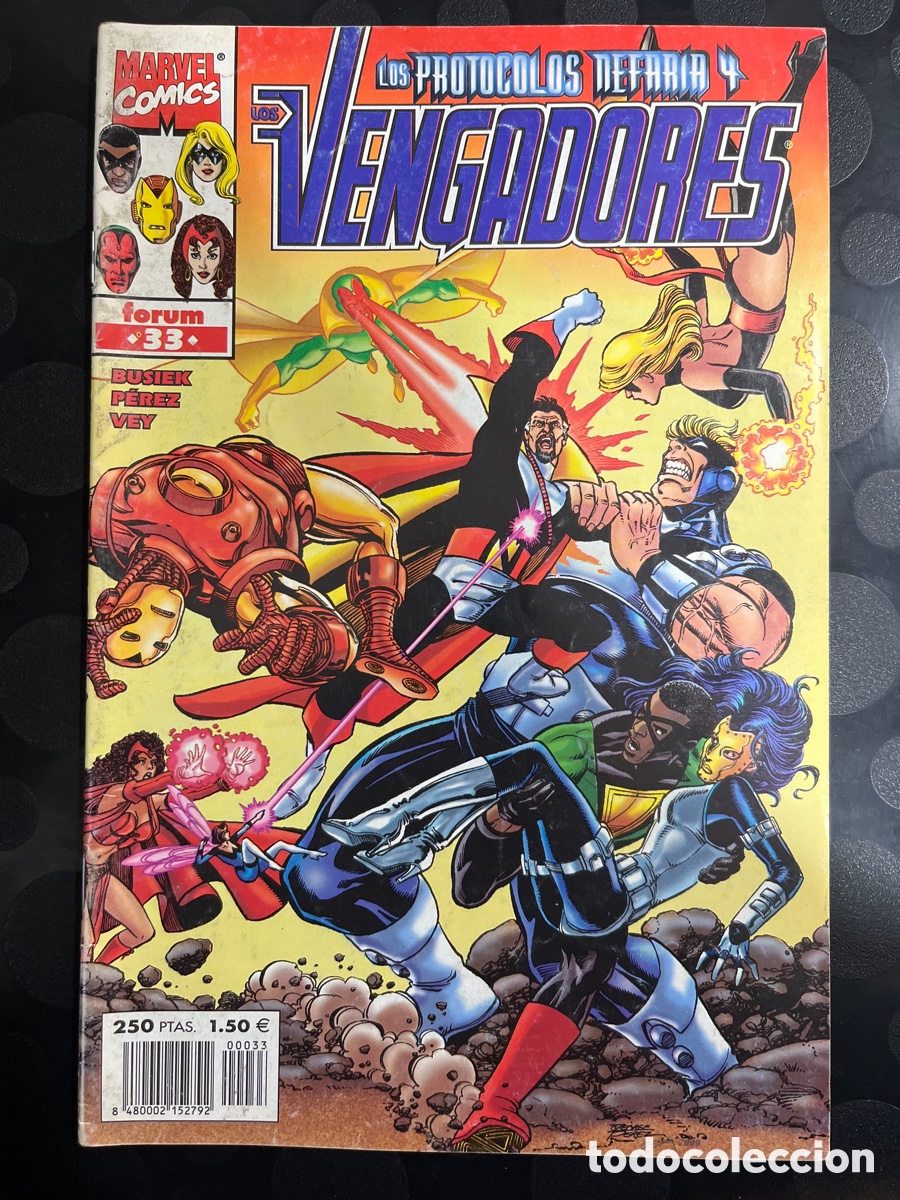 C&oacute;mics: LOS VENGADORES VOL.3 N.33 LOS PROTOCOLOS NEFARIA ( 1998/2005 )