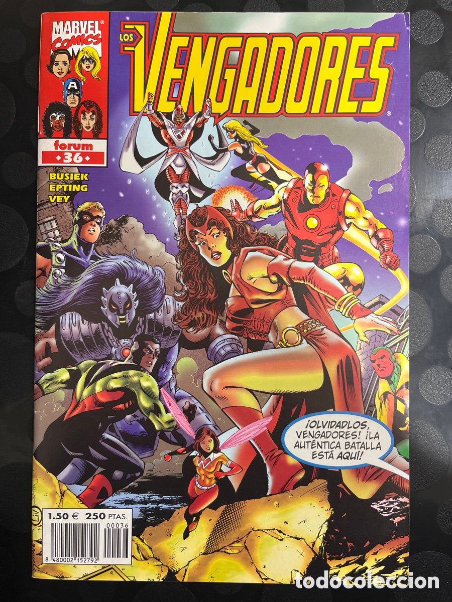 C&oacute;mics: LOS VENGADORES VOL.3 N.36 NO HAY DESCANSO PARA EL AGOTADO ( 1998/2005 )