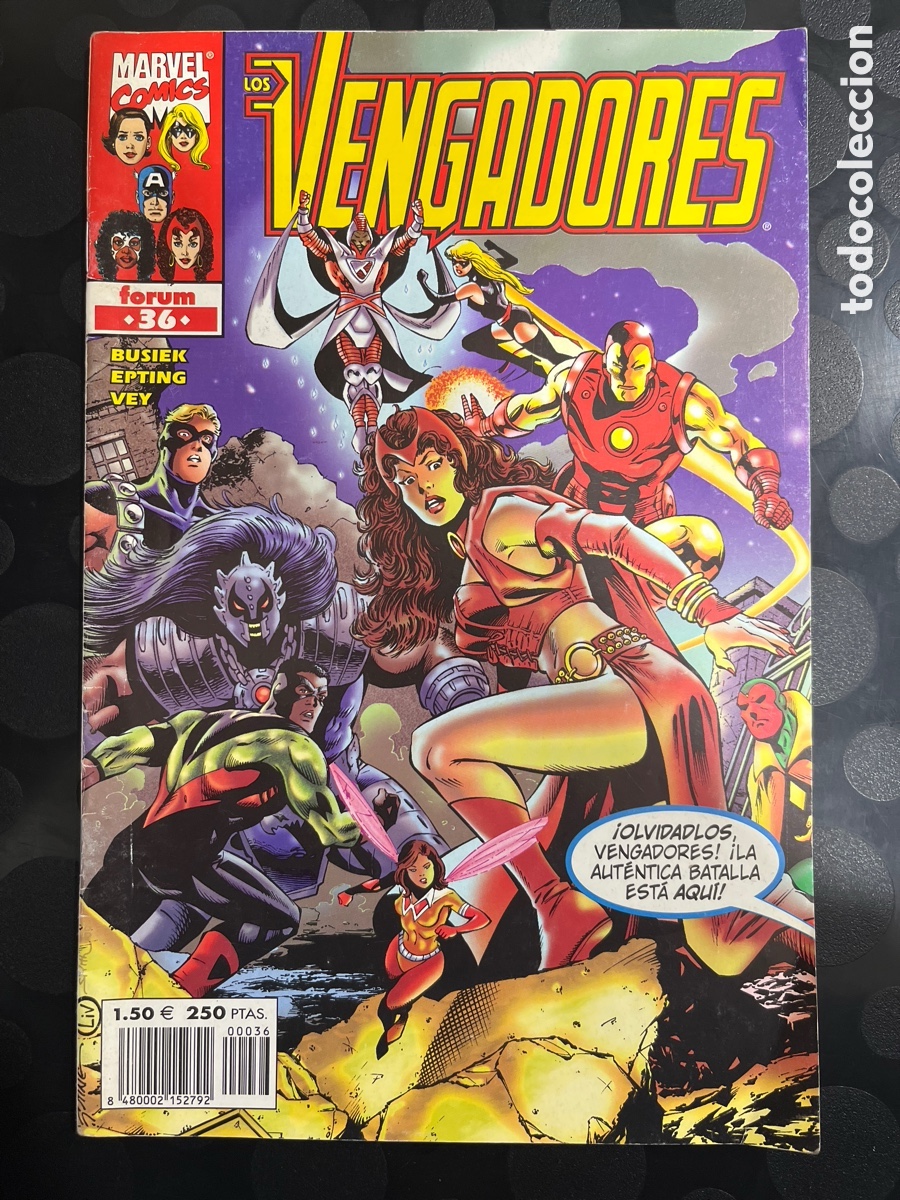 C&oacute;mics: LOS VENGADORES VOL.3 N.36 NO HAY DESCANSO PARA EL AGOTADO ( 1998/2005 )