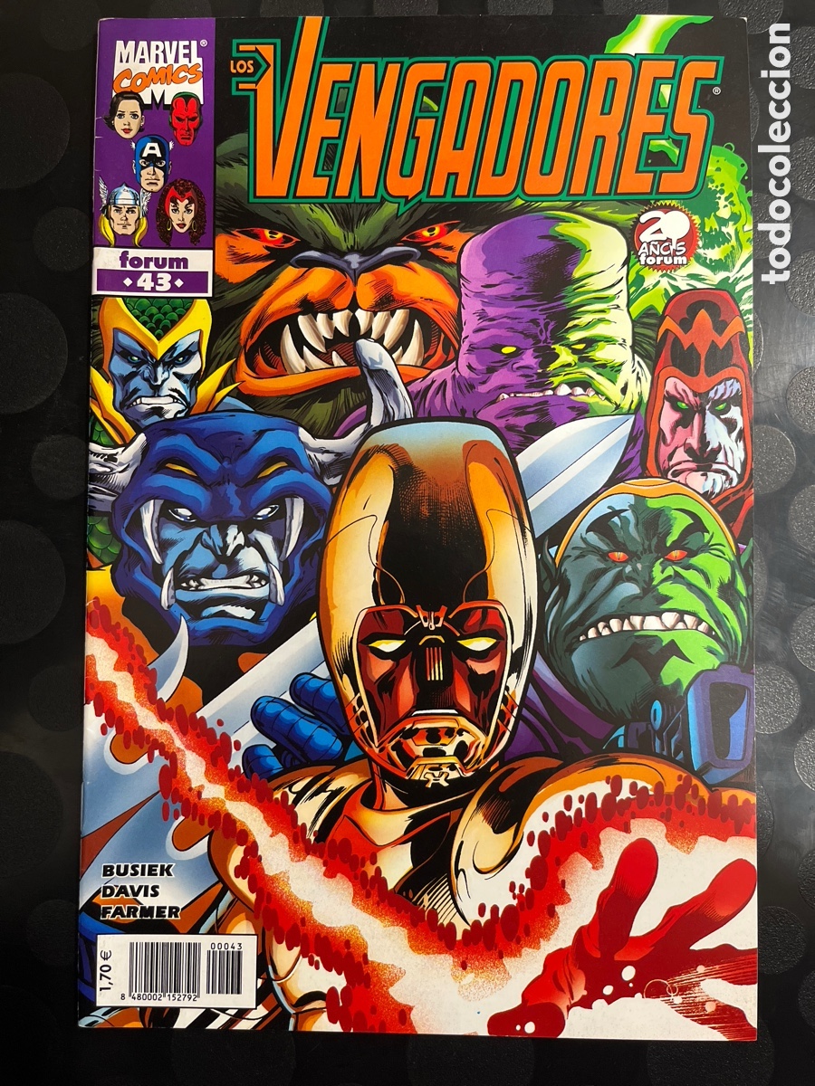 C&oacute;mics: LOS VENGADORES VOL.3 N.43 PRESENCIA GLOBAL ( 1998/2005 )