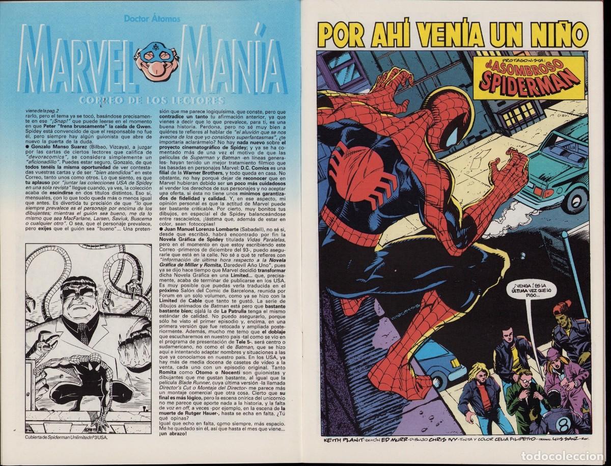 C&oacute;mics: Spiderman Vol. 1 N&ordm; 304 - Comic Forum 1994 - Foto 4