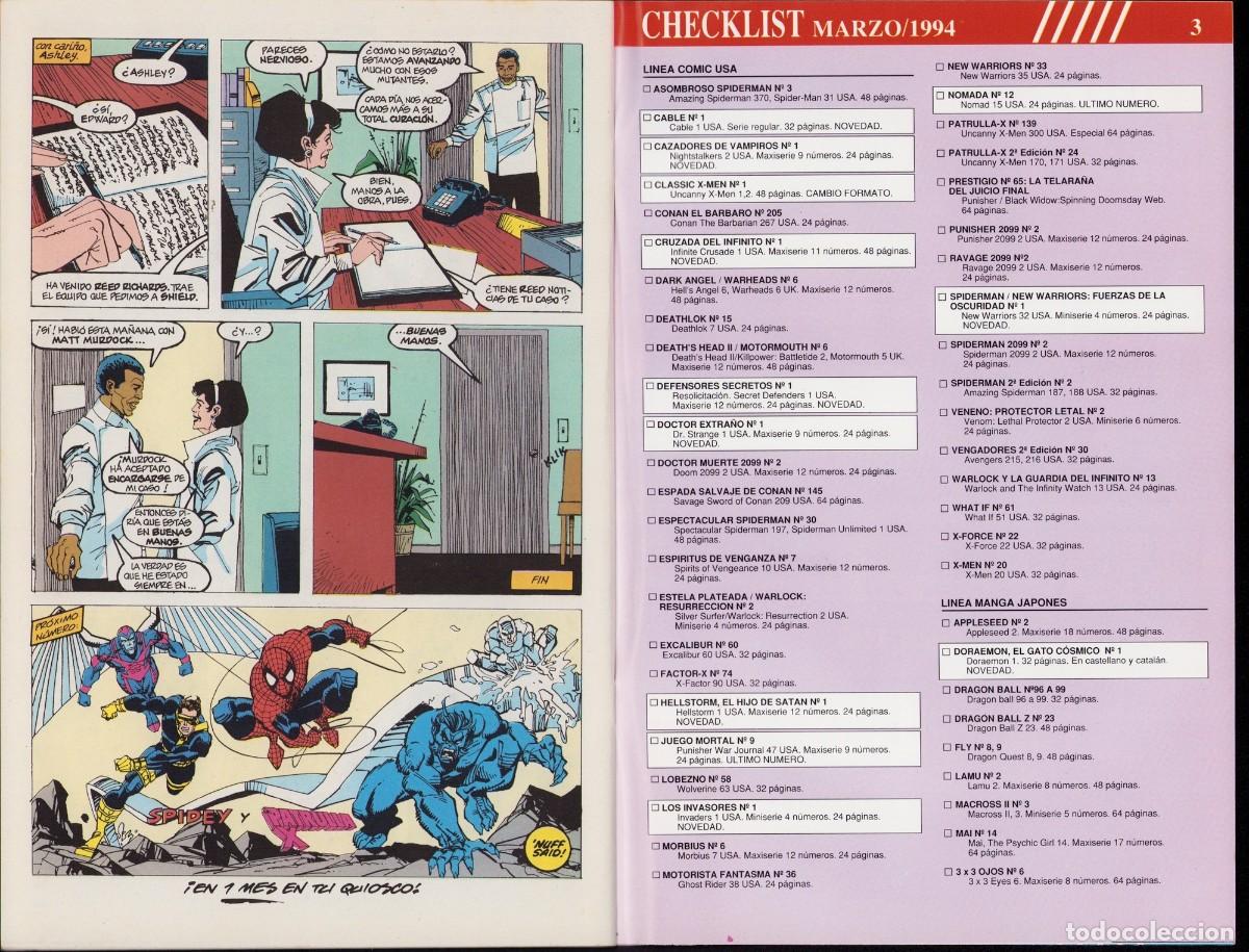 C&oacute;mics: Spiderman Vol. 1 N&ordm; 304 - Comic Forum 1994 - Foto 9