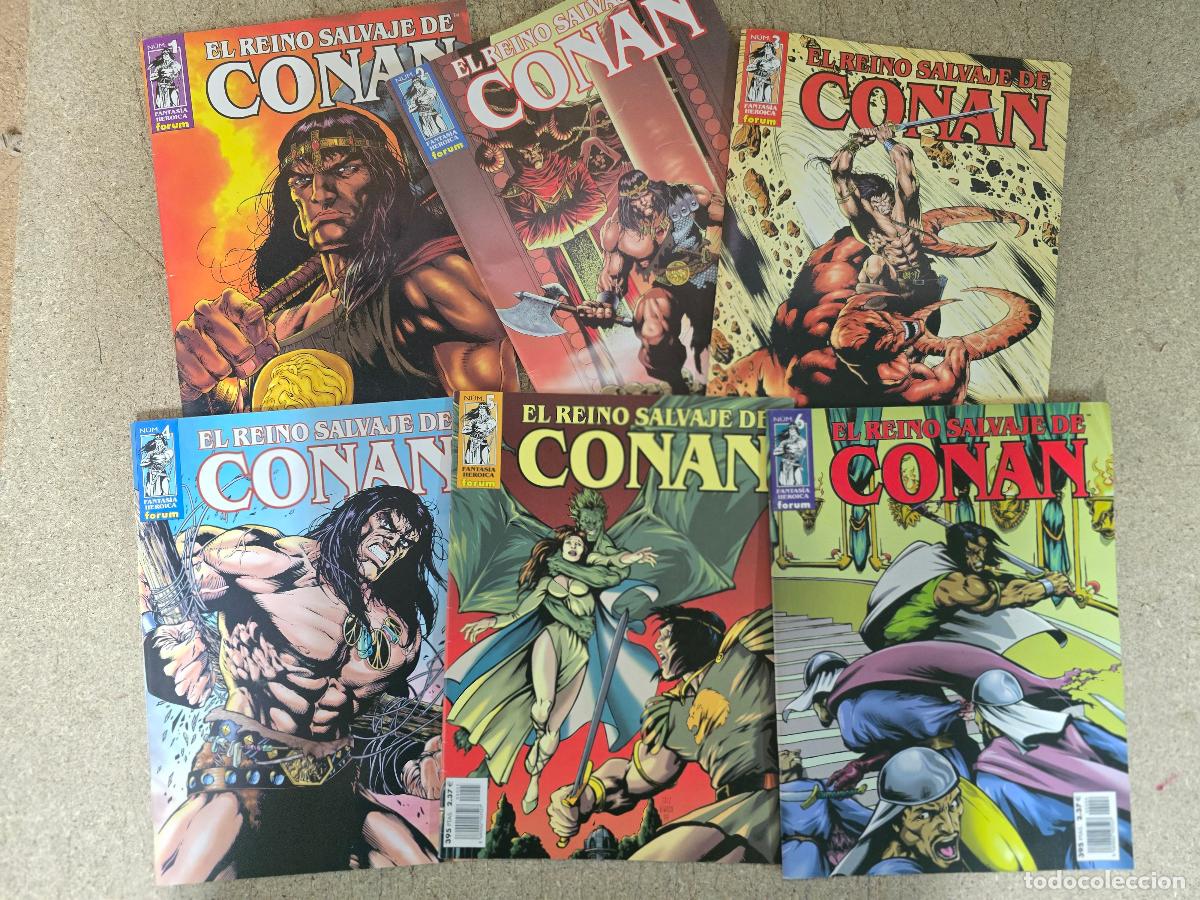 C&oacute;mics: El Reino Salvaje de Conan.lote 1 al 6.Forum