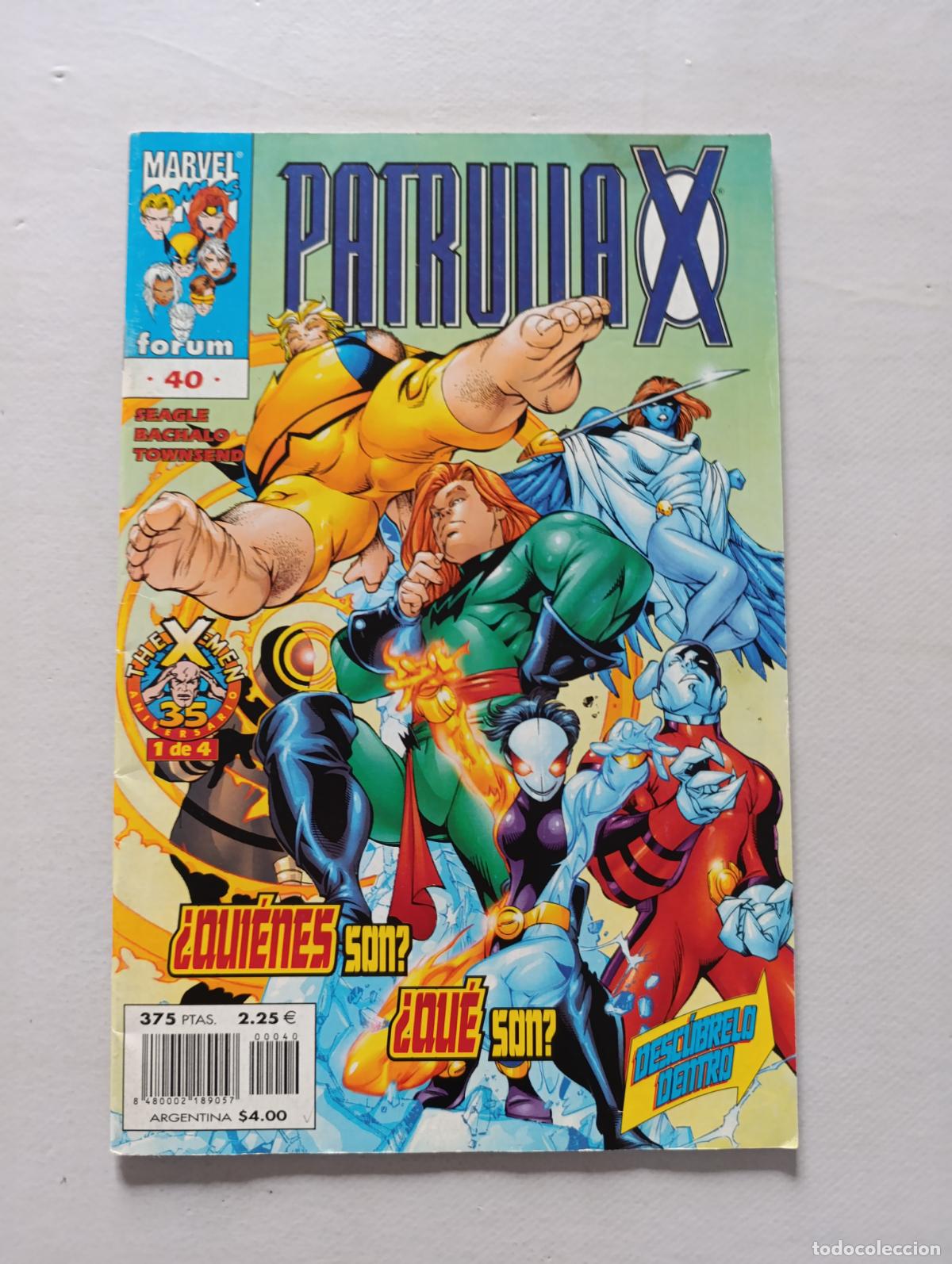 C&oacute;mics: PATRULLA X VOLUMEN 2 N&ordm; 40 - VOL. 2 - MARVEL - FORUM (FE)