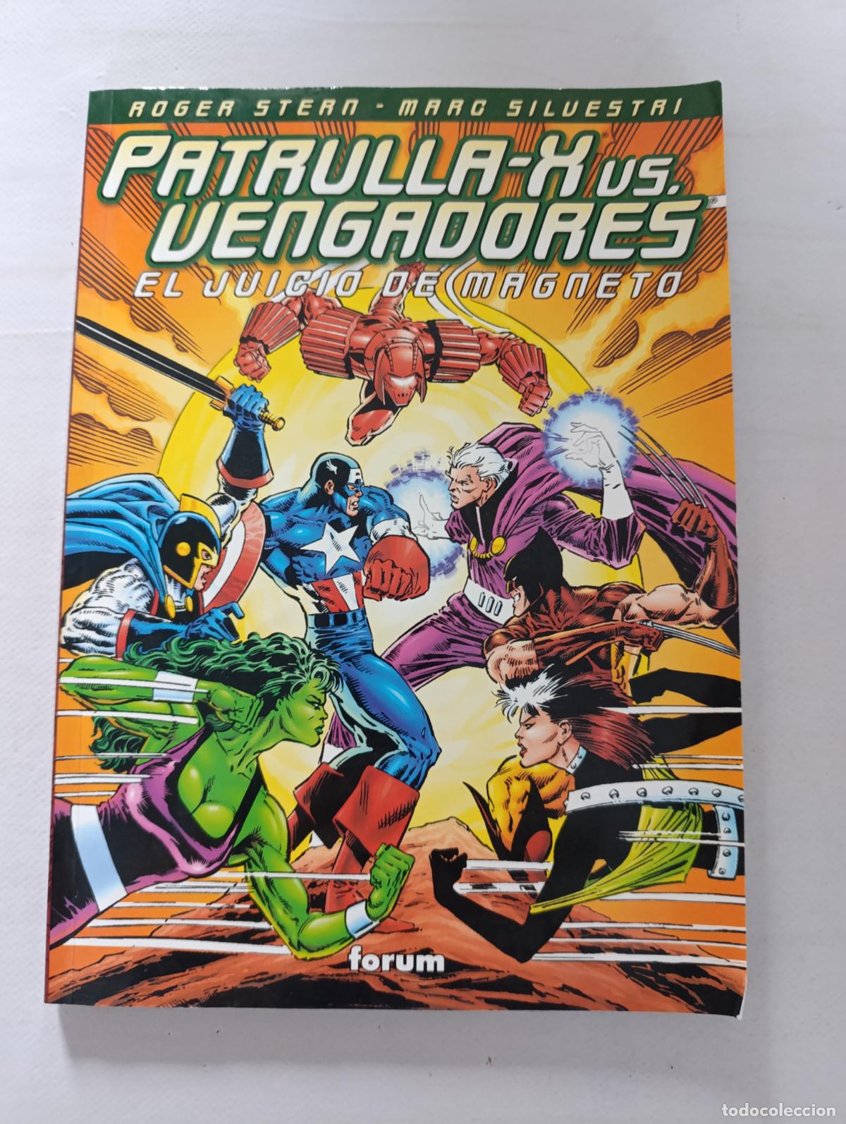 C&oacute;mics: PATRULLA X VS. VENGADORES - EL JUICIO DE MAGNETO - ROGER STERN, MARC SILVESTRI - FORUM (AIw)