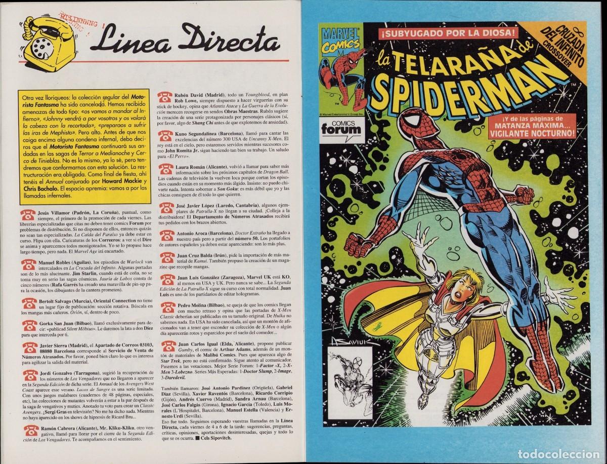 C&oacute;mics: Spiderman Vol. 1 N&ordm; 311 - Comic Forum 1994 - Foto 4