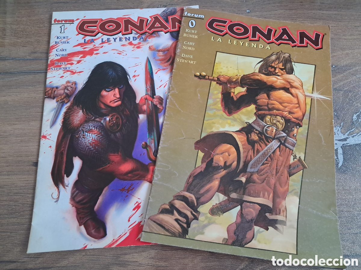 C&oacute;mics: C&oacute;mic Conan La leyenda N&deg; 1 y 2.