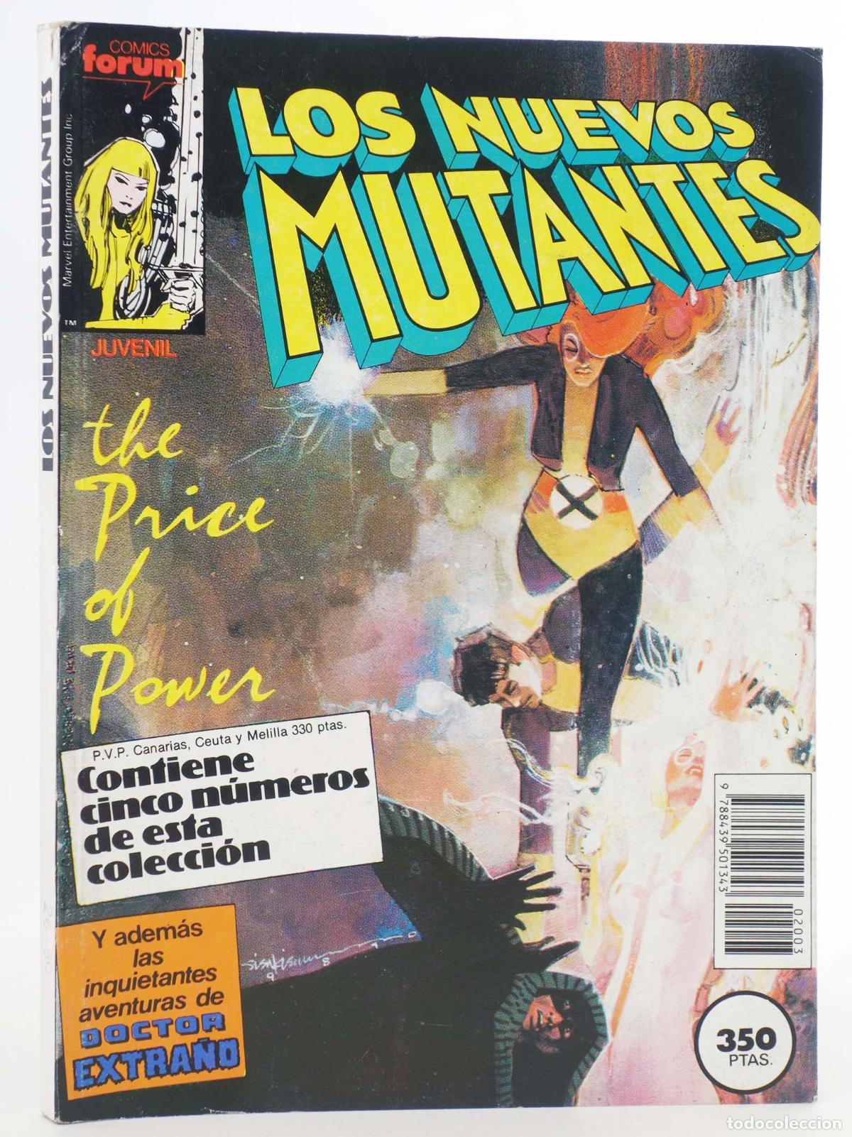 C&oacute;mics: NUEVOS MUTANTES VOL 1 26 A 30. Forum, 1989