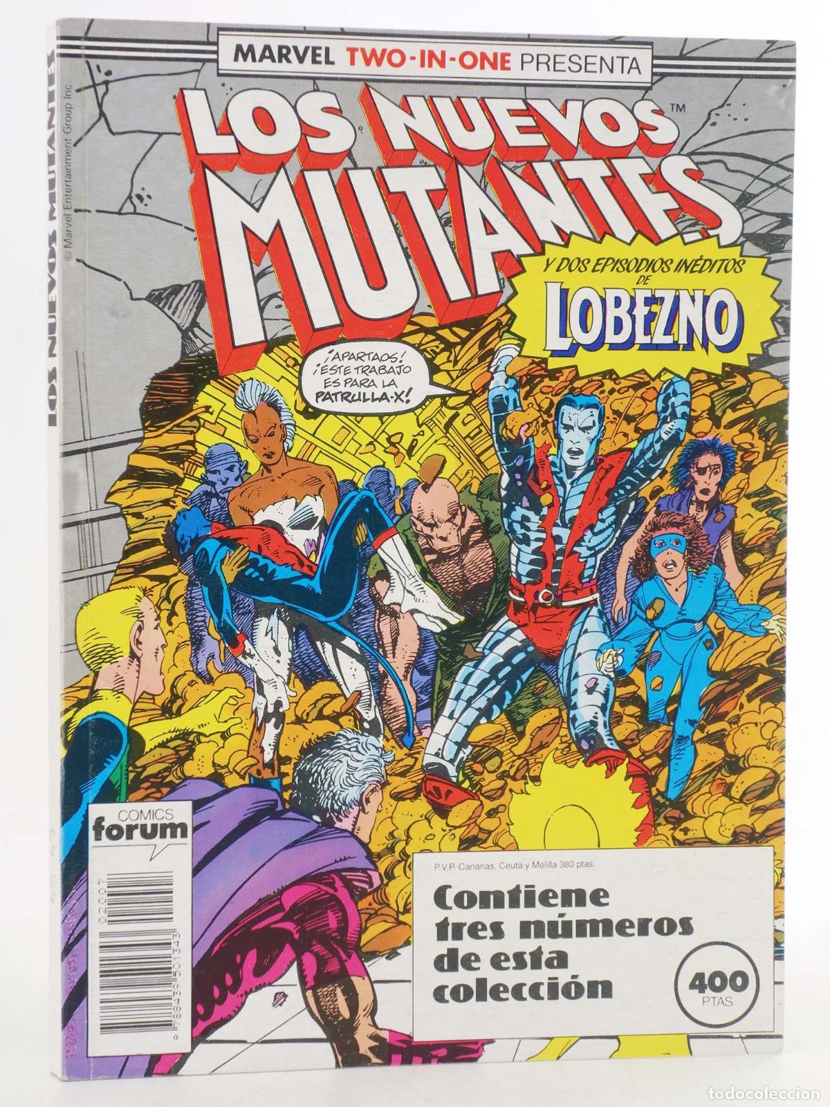 C&oacute;mics: NUEVOS MUTANTES VOL 1 45 A 47 (Chris Claremont) Forum, 1986