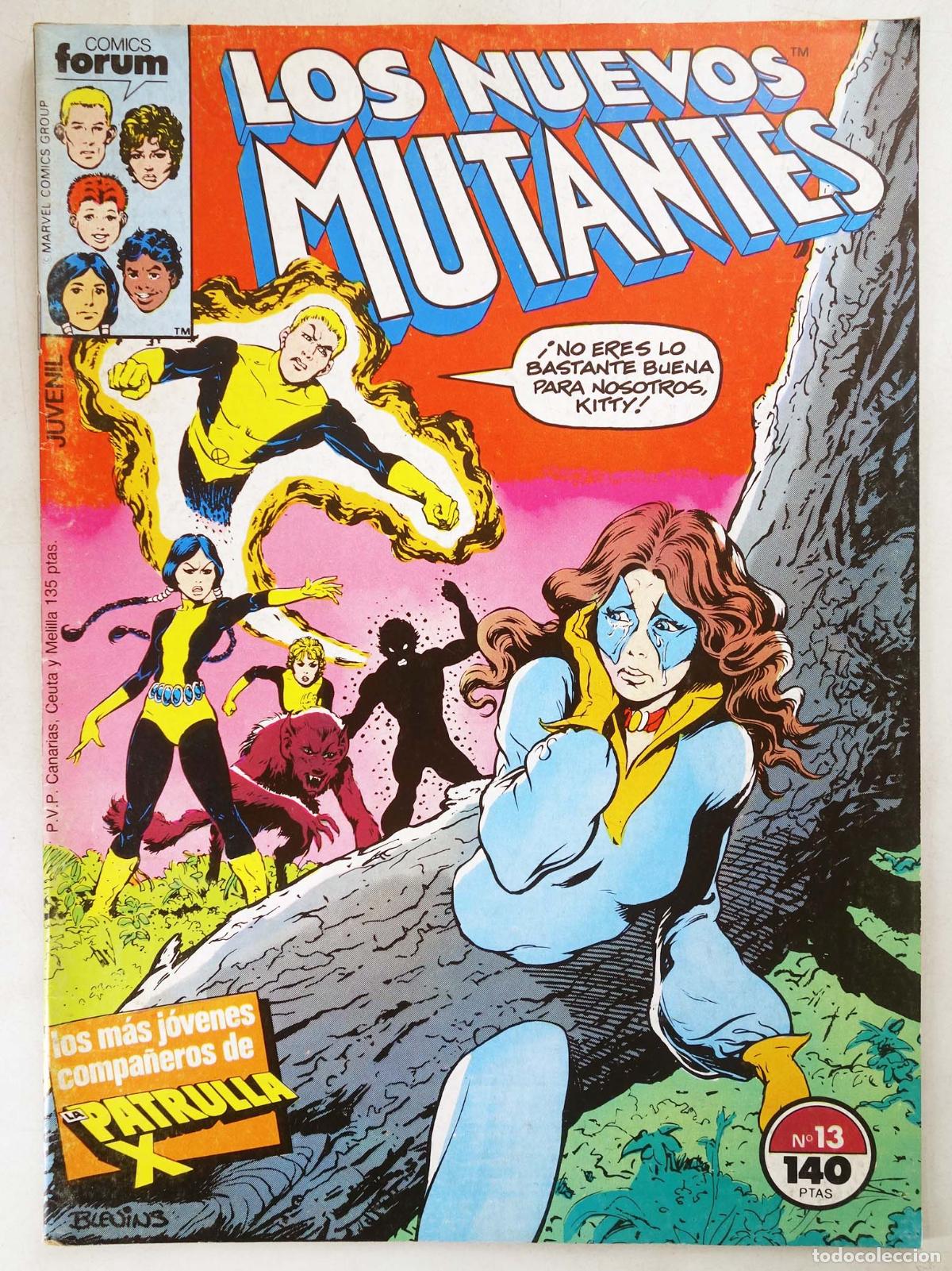 C&oacute;mics: NUEVOS MUTANTES VOL 1 13 (Vvaa) Forum, 1987