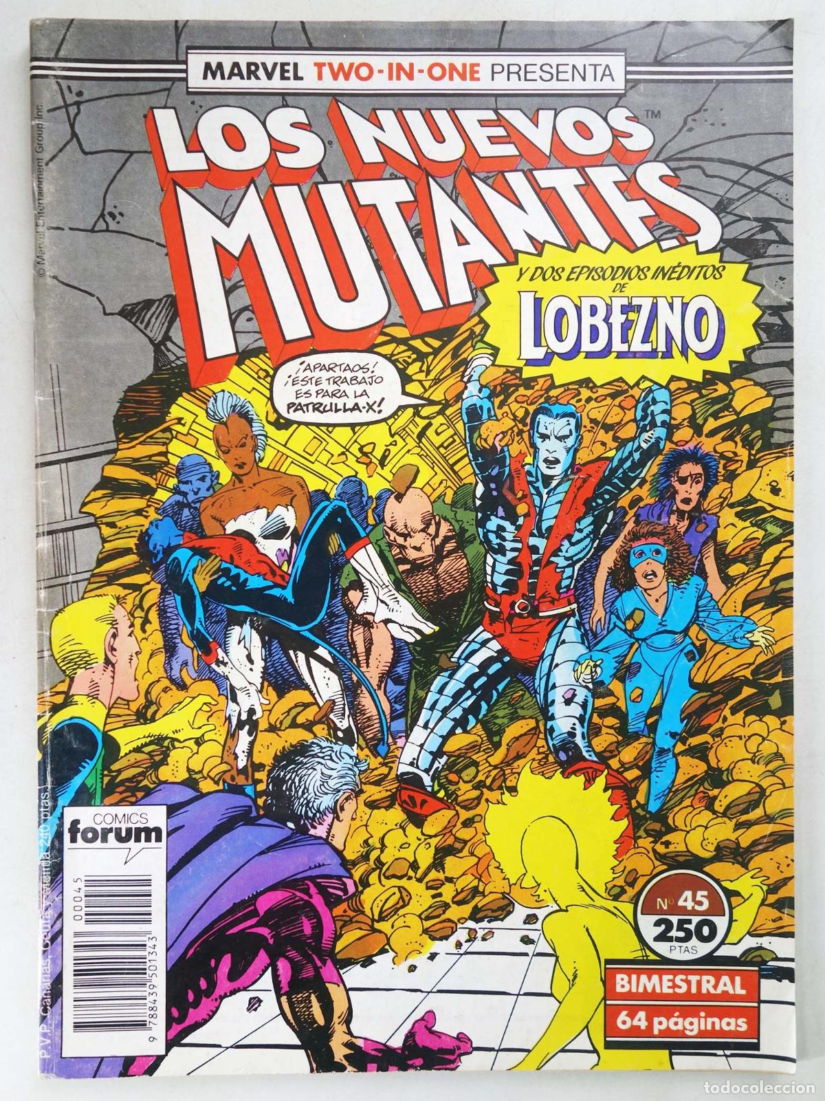 C&oacute;mics: NUEVOS MUTANTES VOL 1 45 (Chris Claremont/Jackson Guice/John Buscema) Forum, 1989