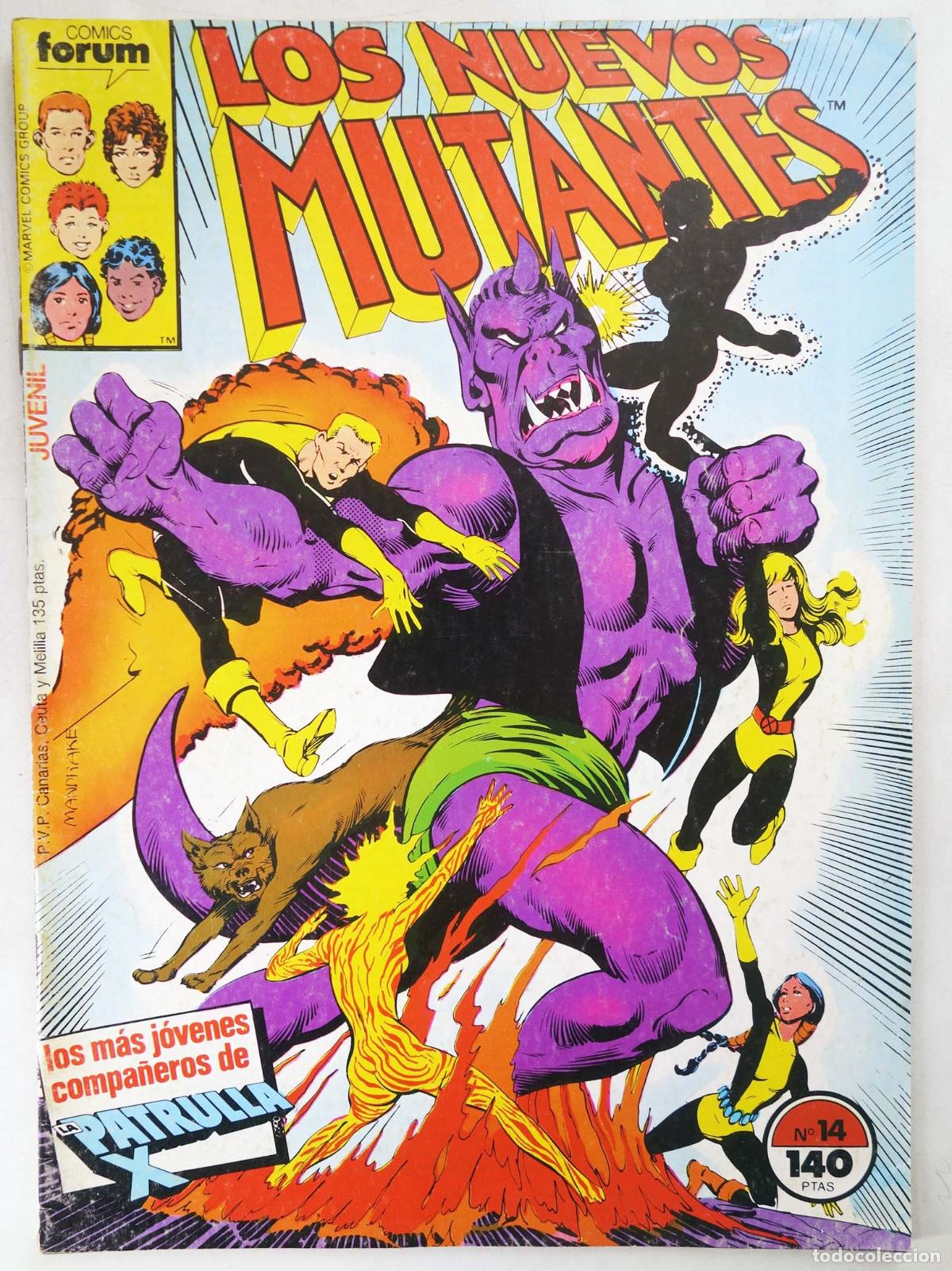 C&oacute;mics: NUEVOS MUTANTES VOL 1 14 (Vvaa) Forum, 1987