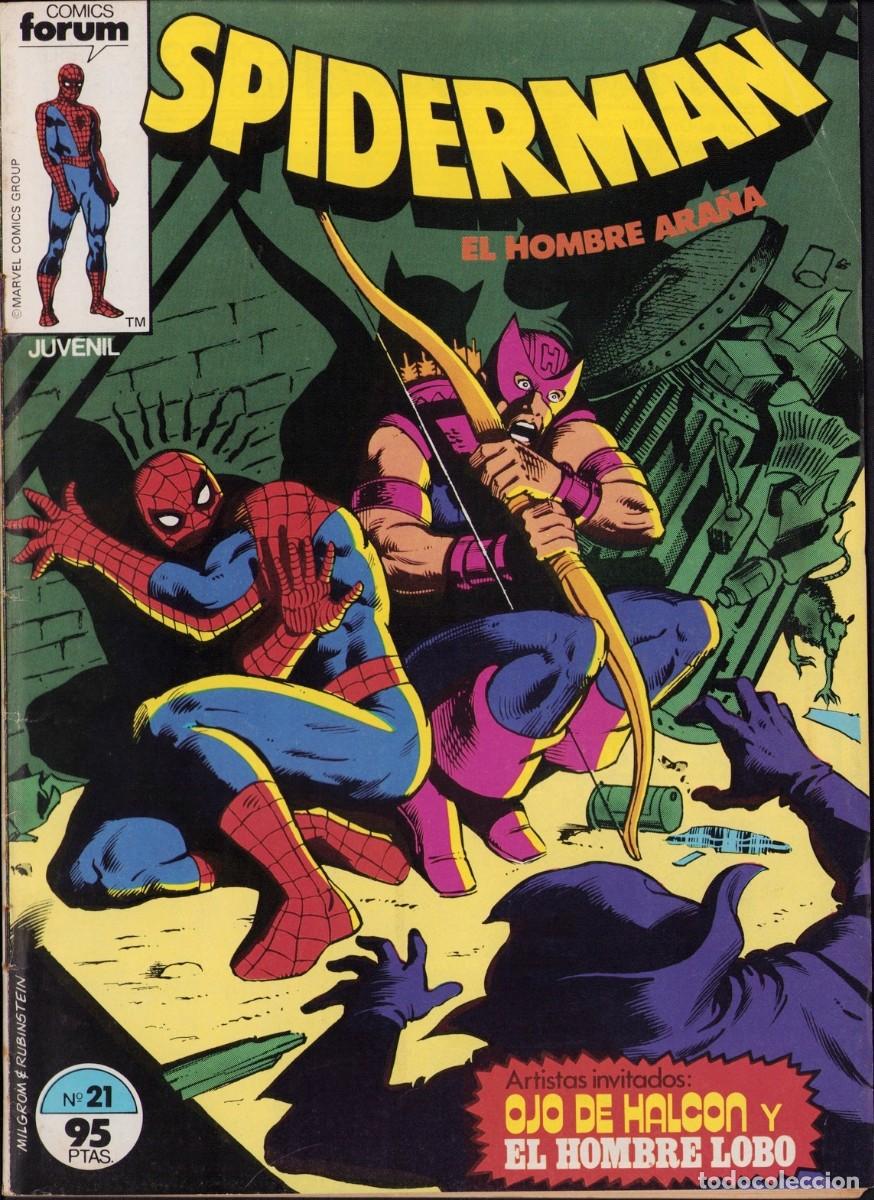 C&oacute;mics: Spiderman Vol. 1 N&ordm; 21 - Comic Forum 1981 - Foto 1