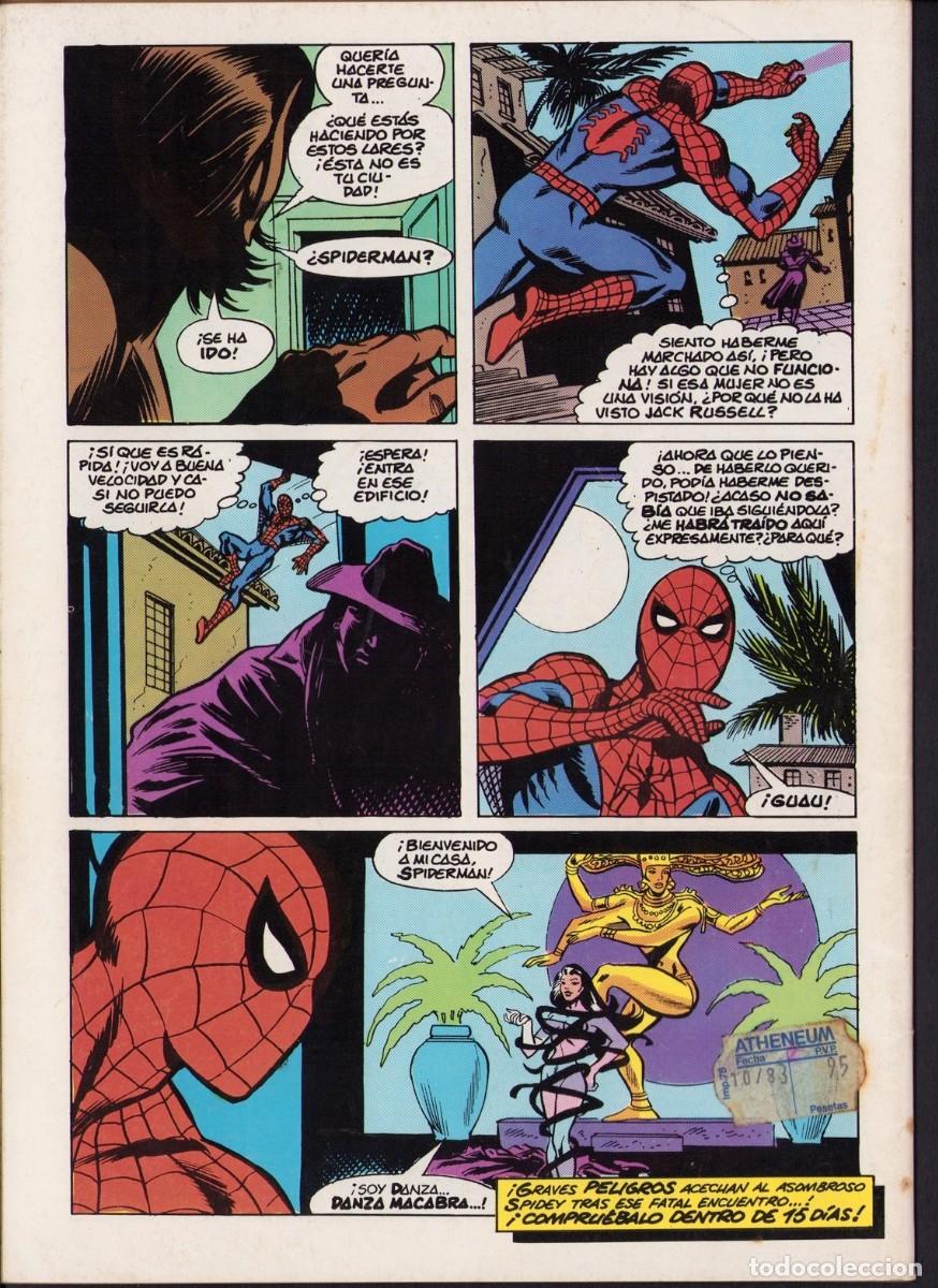 C&oacute;mics: Spiderman Vol. 1 N&ordm; 21 - Comic Forum 1981 - Foto 5