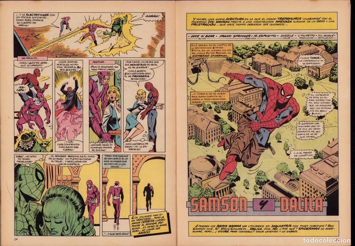 C&oacute;mics: Spiderman Vol. 1 N&ordm; 26 - Comic Forum 1981 - Foto 5