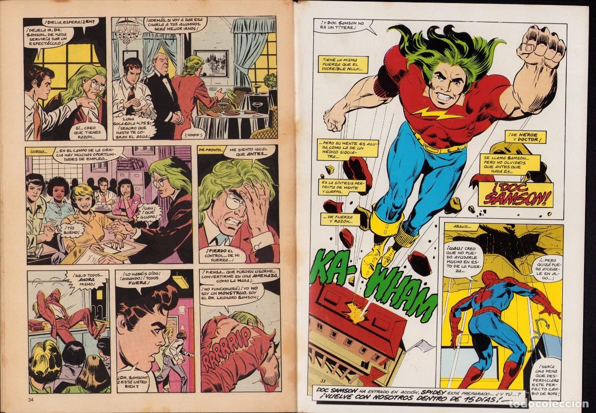 C&oacute;mics: Spiderman Vol. 1 N&ordm; 26 - Comic Forum 1981 - Foto 6