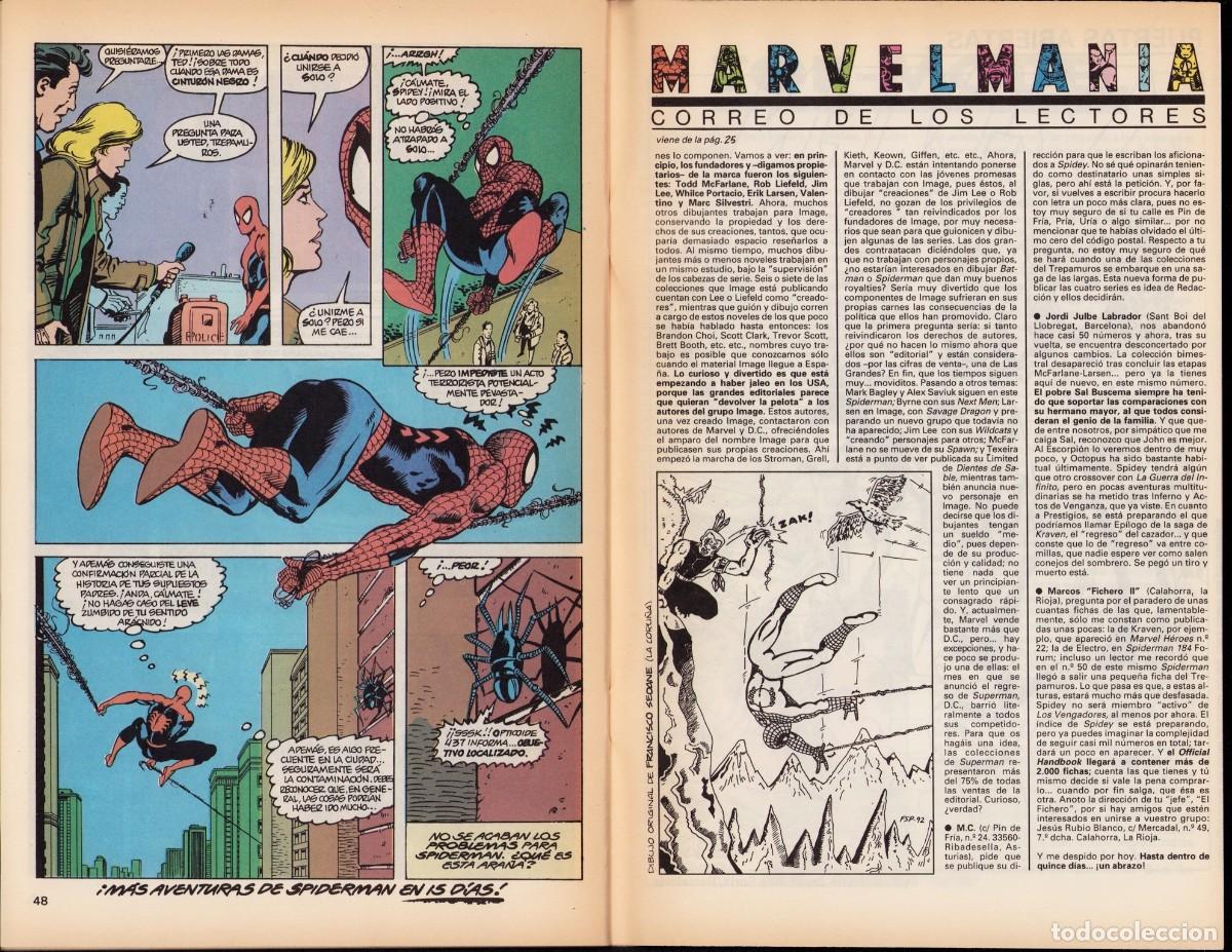 C&oacute;mics: Spiderman Vol. 1 N&ordm; 293 Comic Forum 1993 - Foto 6