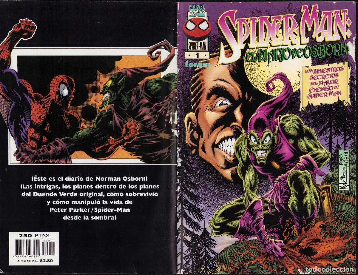C&oacute;mics: Spiderman El Diario de Osborn #1 Comic Forum 1997 - Foto 2