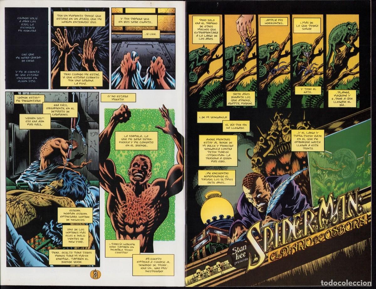 C&oacute;mics: Spiderman El Diario de Osborn #1 Comic Forum 1997 - Foto 4