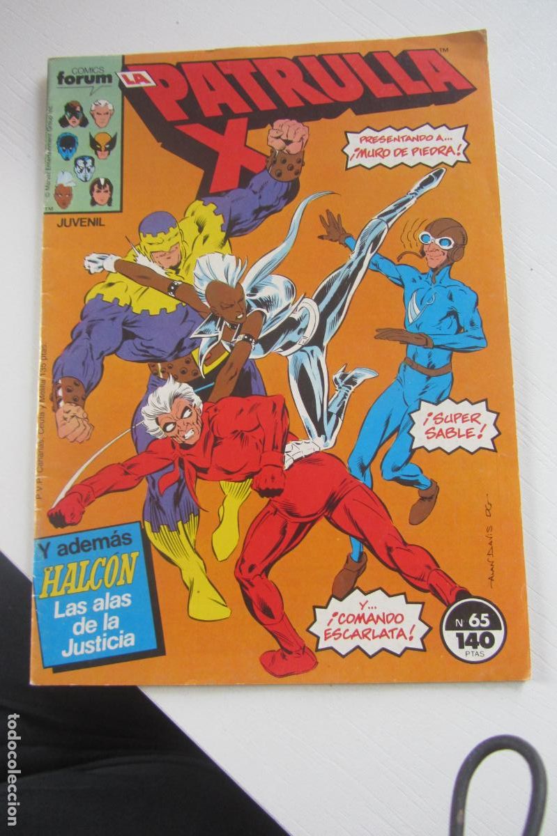 C&oacute;mics: LA PATRULLA-X VOL. 1 N&ordm; 65 MARVEL - FORUM arx51