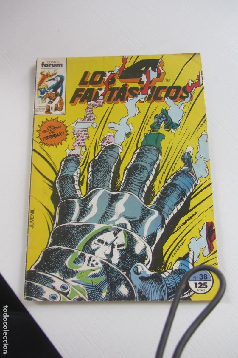 C&oacute;mics: LOS 4 FANTASTICOS VOL. 1 N&ordm; 38 MARVEL - FORUM arx51
