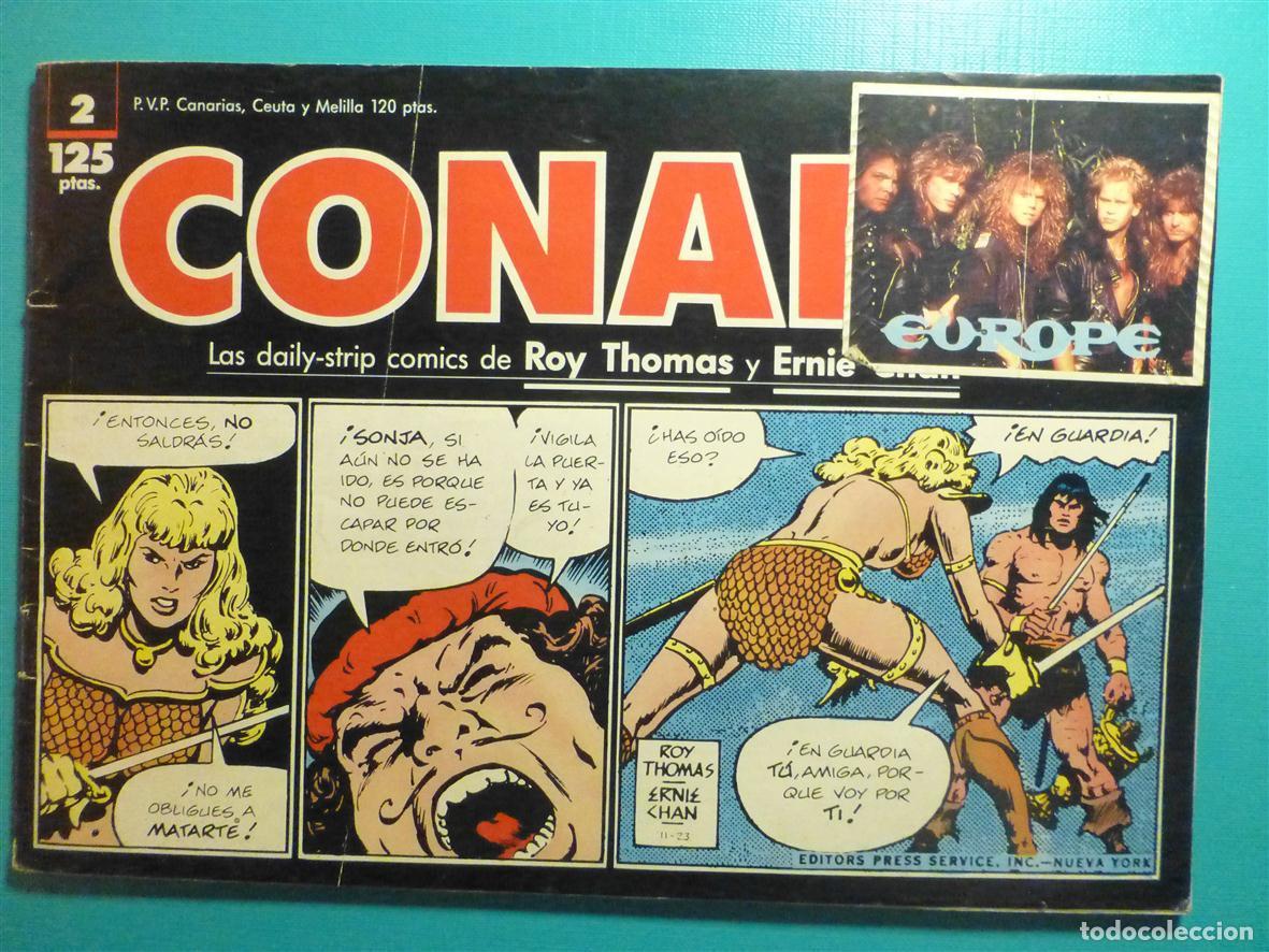 C&oacute;mics: Comic - Conan - Los Daily-Strip de Roy Thomas y John Buscema - N&ordm; 2 - Forum - A&ntilde;o 1989