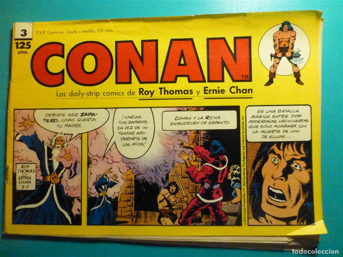 C&oacute;mics: Comic - Conan - Los Daily-Strip de Roy Thomas y Ernie Chan - N&ordm; 3 - Forum - A&ntilde;o 1989