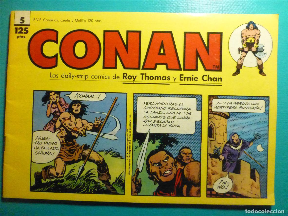 C&oacute;mics: Comic - Conan - Los Daily-Strip de Roy Thomas y Ernie Chan - N&ordm; 5 - Forum - A&ntilde;o 1989