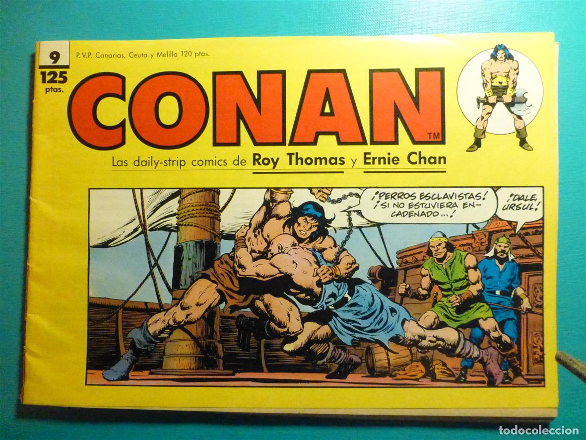 C&oacute;mics: Comic - Conan - Los Daily-Strip de Roy Thomas y Ernie Chan - N&ordm; 9 - Forum - A&ntilde;o 1989