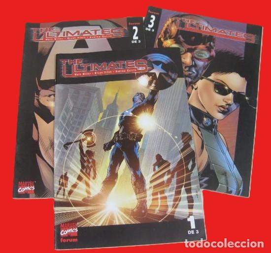C&oacute;mics: THE ULTIMATES . 3 VOL.Colecci&oacute;n COMPLETA (2003) Mark Millar, Bryan Hitch, Andrew Currie