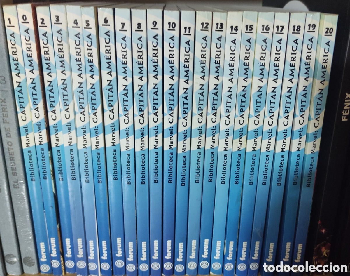 Comics: Biblioteca Capit&aacute;n Am&eacute;rica 0 al 20, completa , Forum