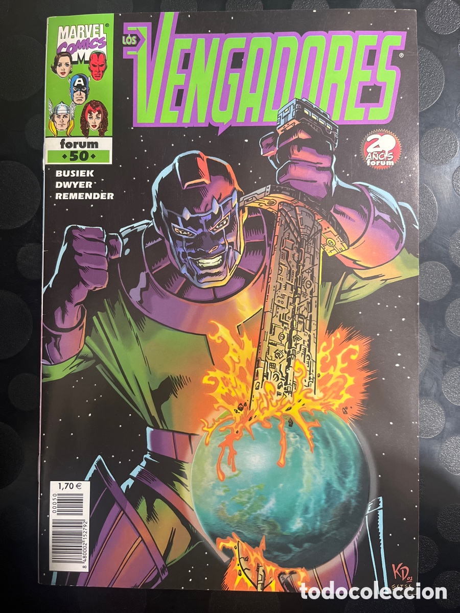 C&oacute;mics: LOS VENGADORES VOL.3 N.50 NO HAY PALABRAS ( 1998/2005 )