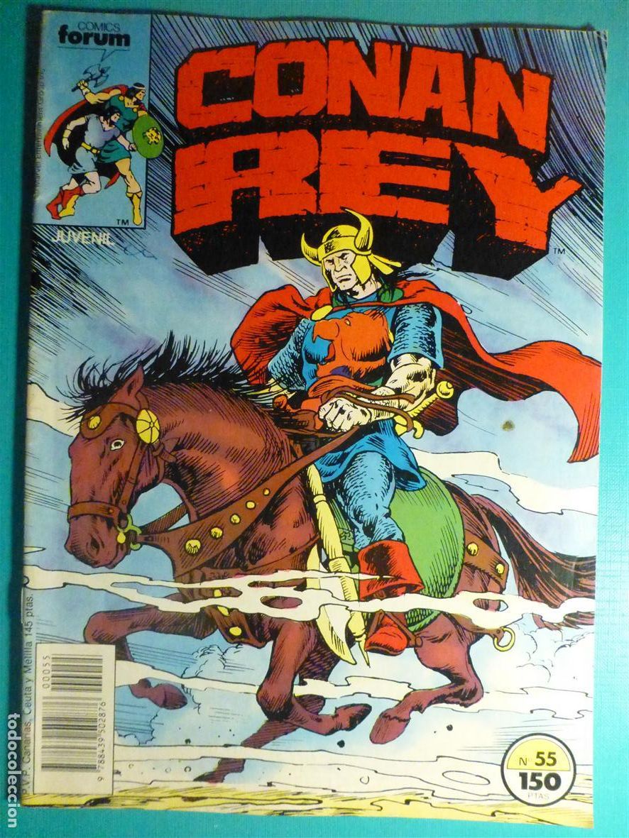 C&oacute;mics: Comic Conan Rey - N&ordm; 55 - Hombres de Piedra - Comics Forum Juvenil -