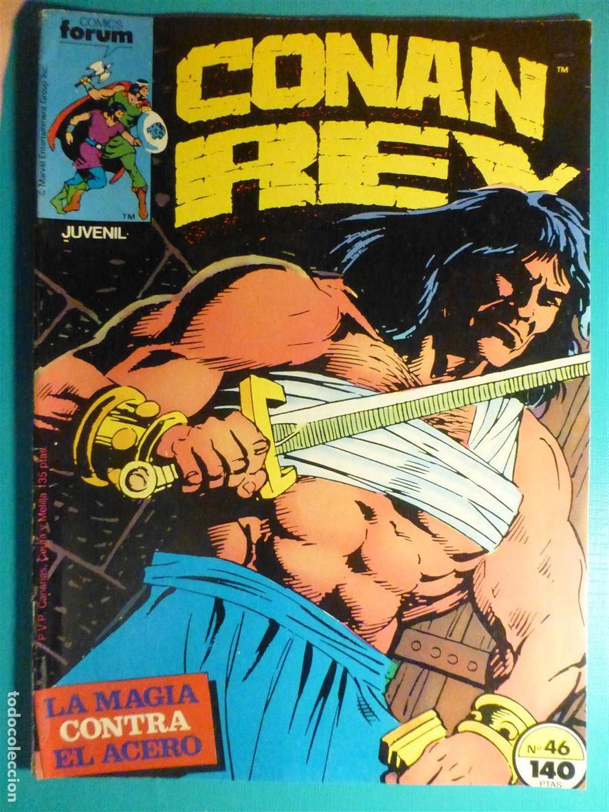C&oacute;mics: Comic Conan Rey - N&ordm; 46 - La Magia contra el Acero - Comics Forum Juvenil -