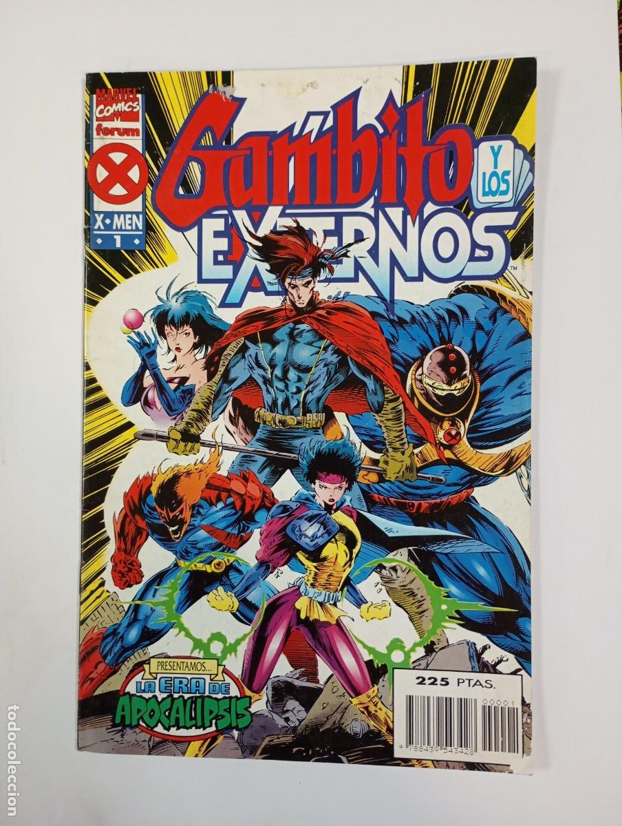 C&oacute;mics: GAMBITO Y LOS EXTERNOS N&ordm; 1. X-MEN. MARVEL COMICS FORUM. TDKR92 - Foto 1