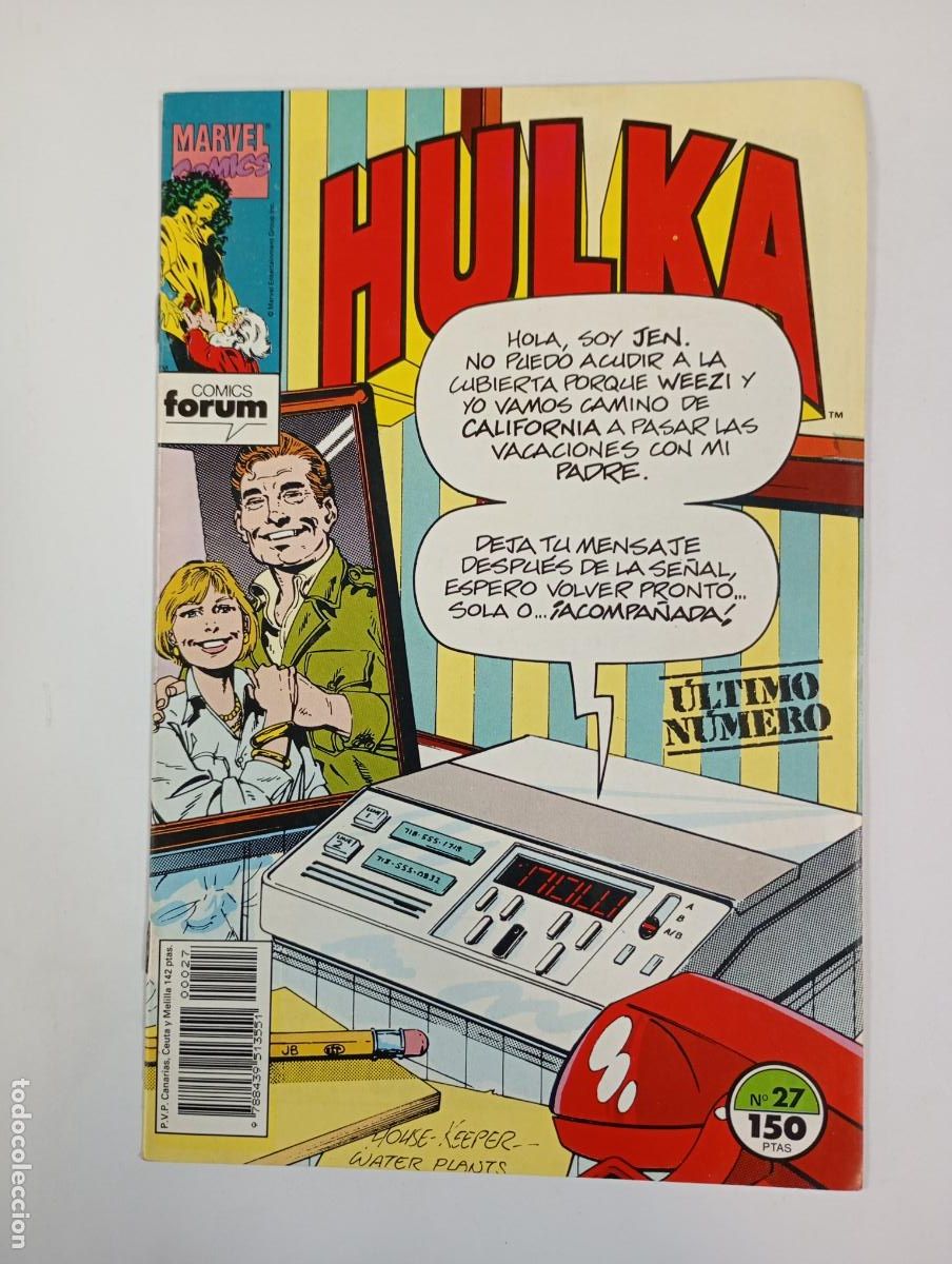 C&oacute;mics: HULKA N&ordm; 27. MARVEL COMICS FORUM. TDKR79