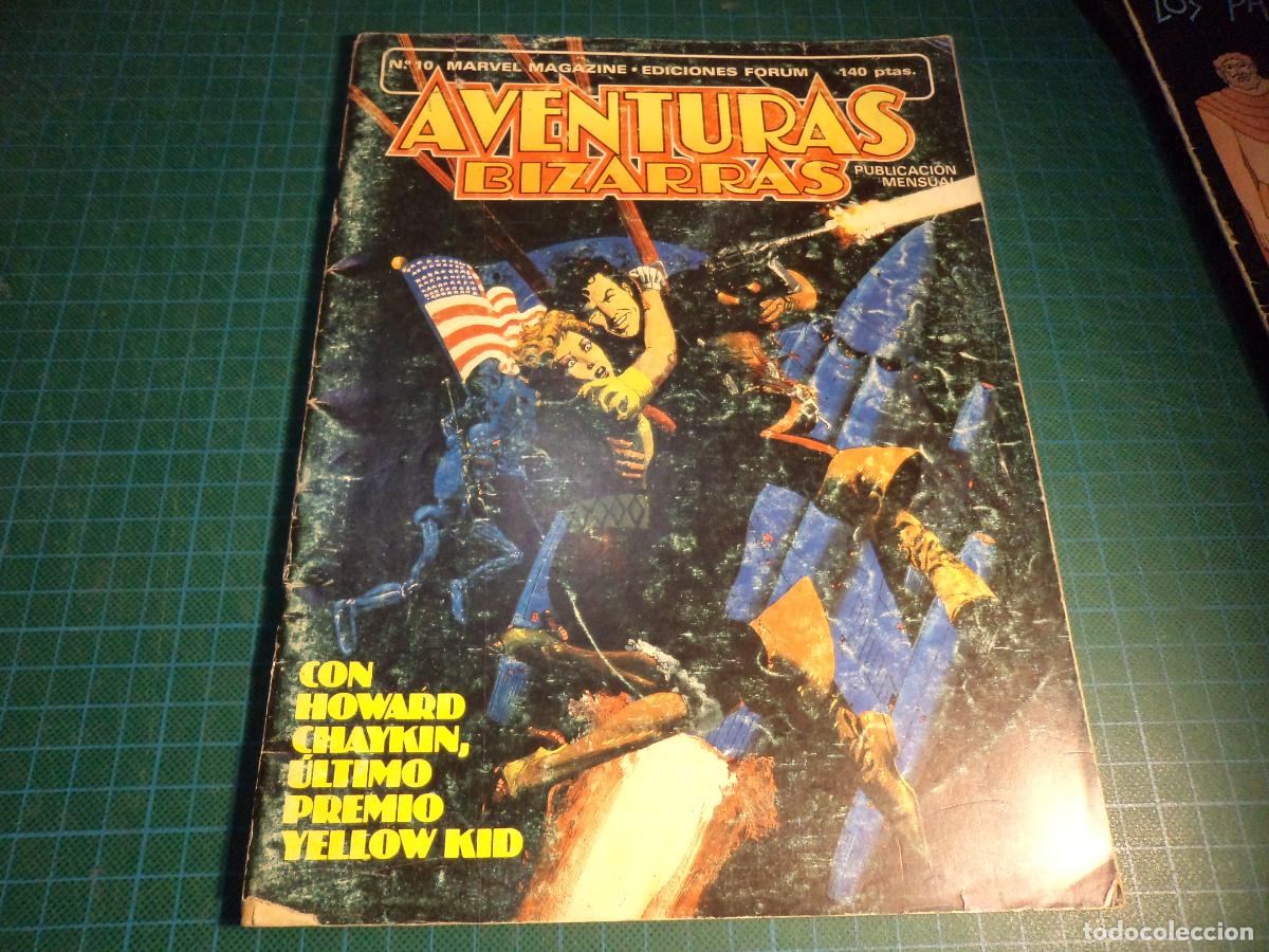 C&oacute;mics: Aventuras Bizarras. N&ordm; 10.Forum. Con se&ntilde;ales de uso. (Ref. 5-B)