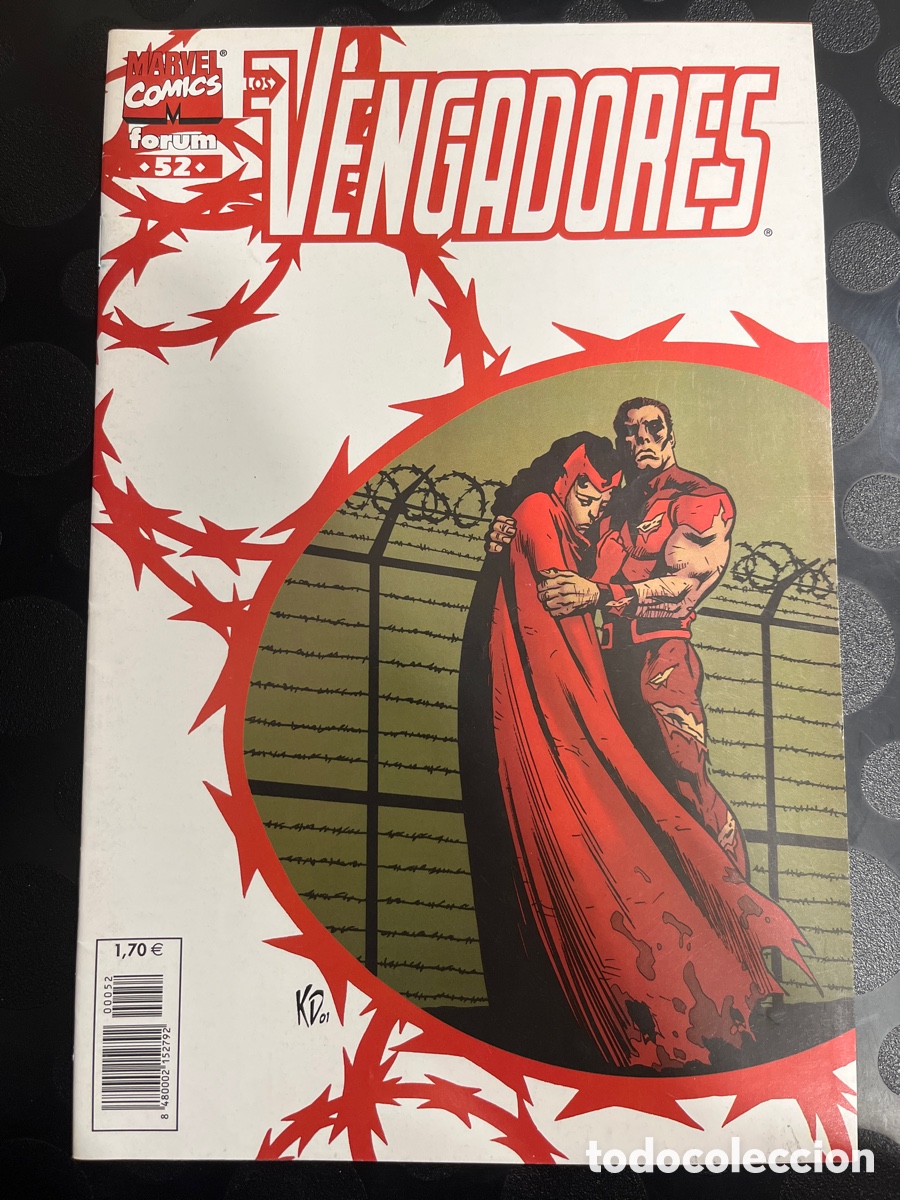 C&oacute;mics: LOS VENGADORES VOL.3 N.52 PRISIONEROS : UNA HISTORIA DE AMOR ( 1998/2005 )