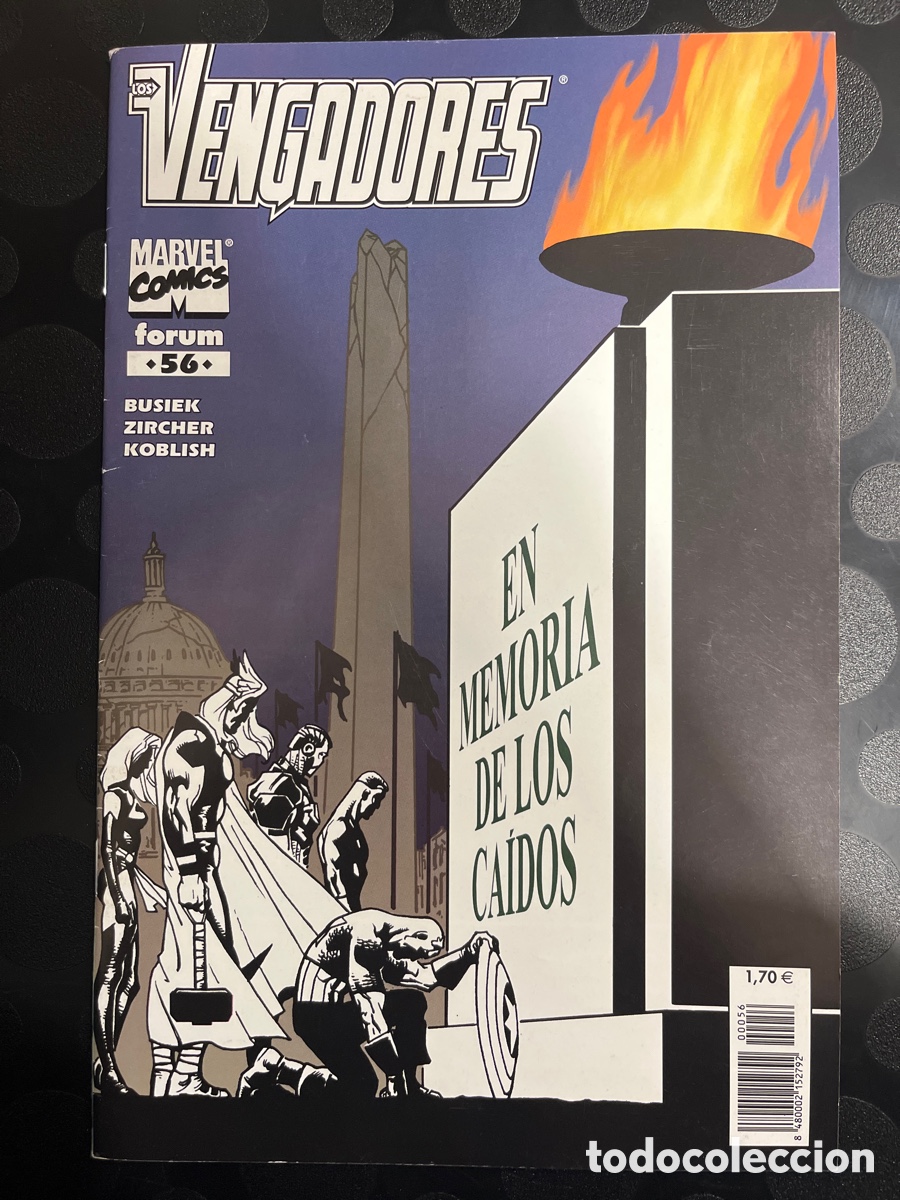 C&oacute;mics: LOS VENGADORES VOL.3 N.56 EN MEMORIA DE LOS CA&Iacute;DOS ( 1998/2005 )