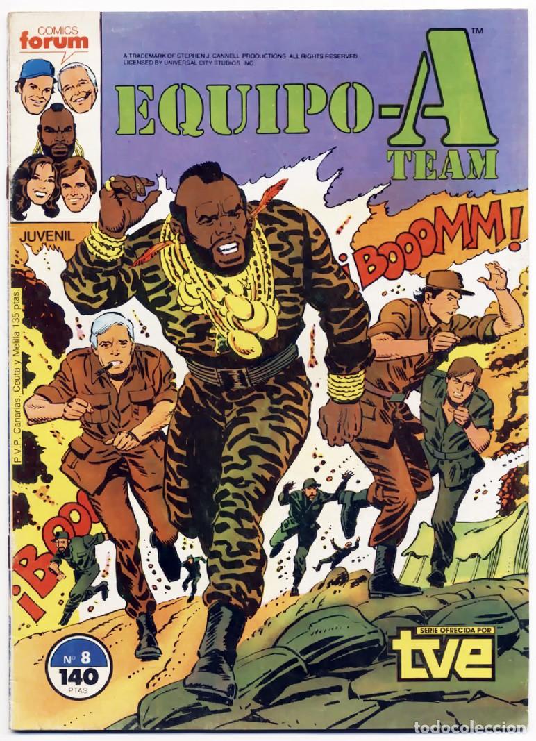 C&oacute;mics: COMIC GRAPA SERIE TVE EQUIPO A N&ordm; 8 PLANETA DEAGOSTINI COMICS FORUM 1987 BUEN ESTADO