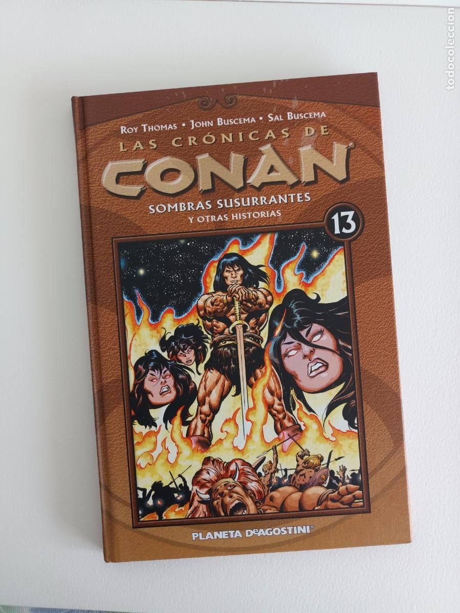 C&oacute;mics: Cronicas de Conan 13. Thomas, Buscema. Buen estado