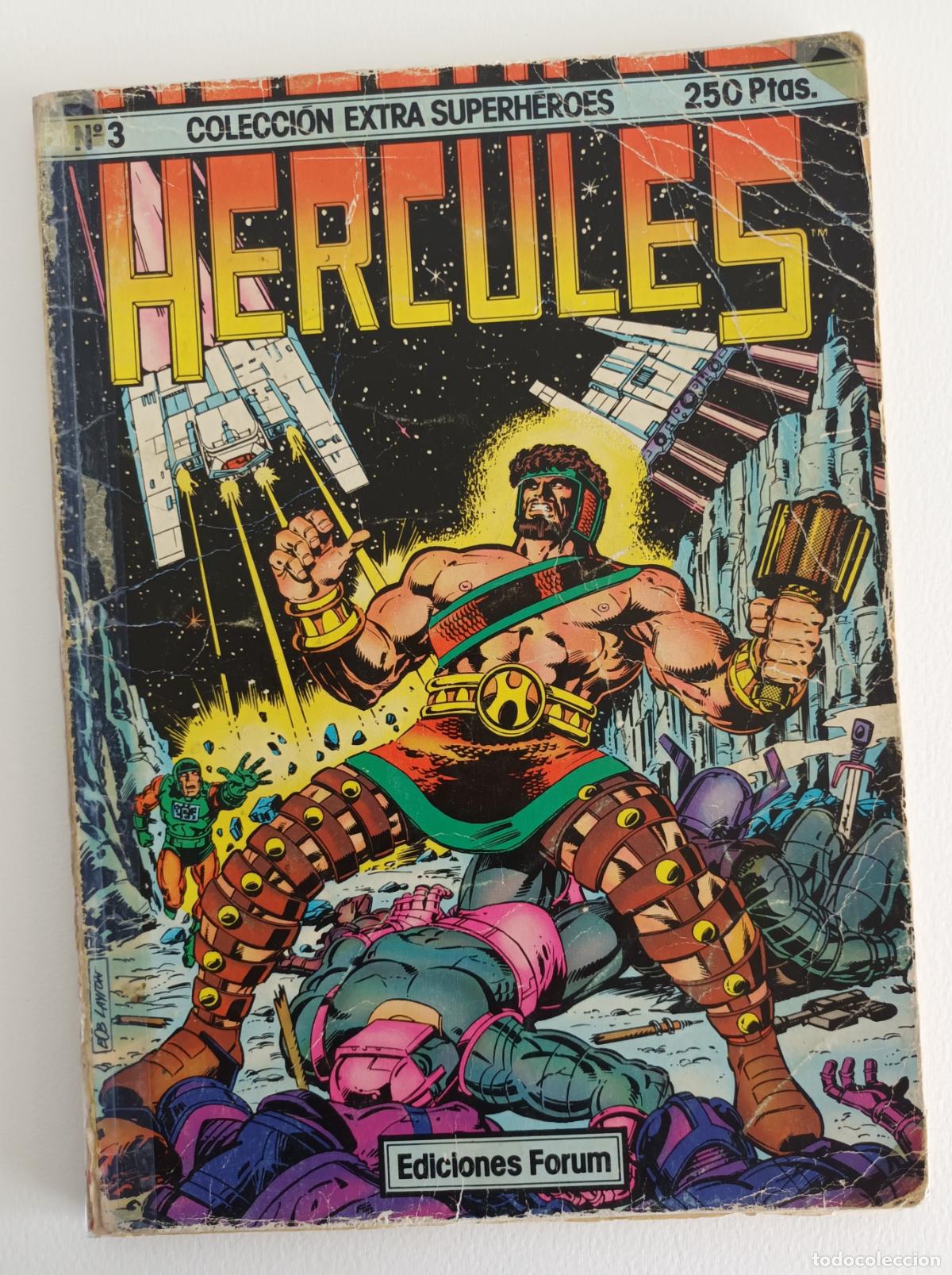 C&oacute;mics: H&eacute;rcules, colecci&oacute;n s&uacute;per h&eacute;roes de Forum
