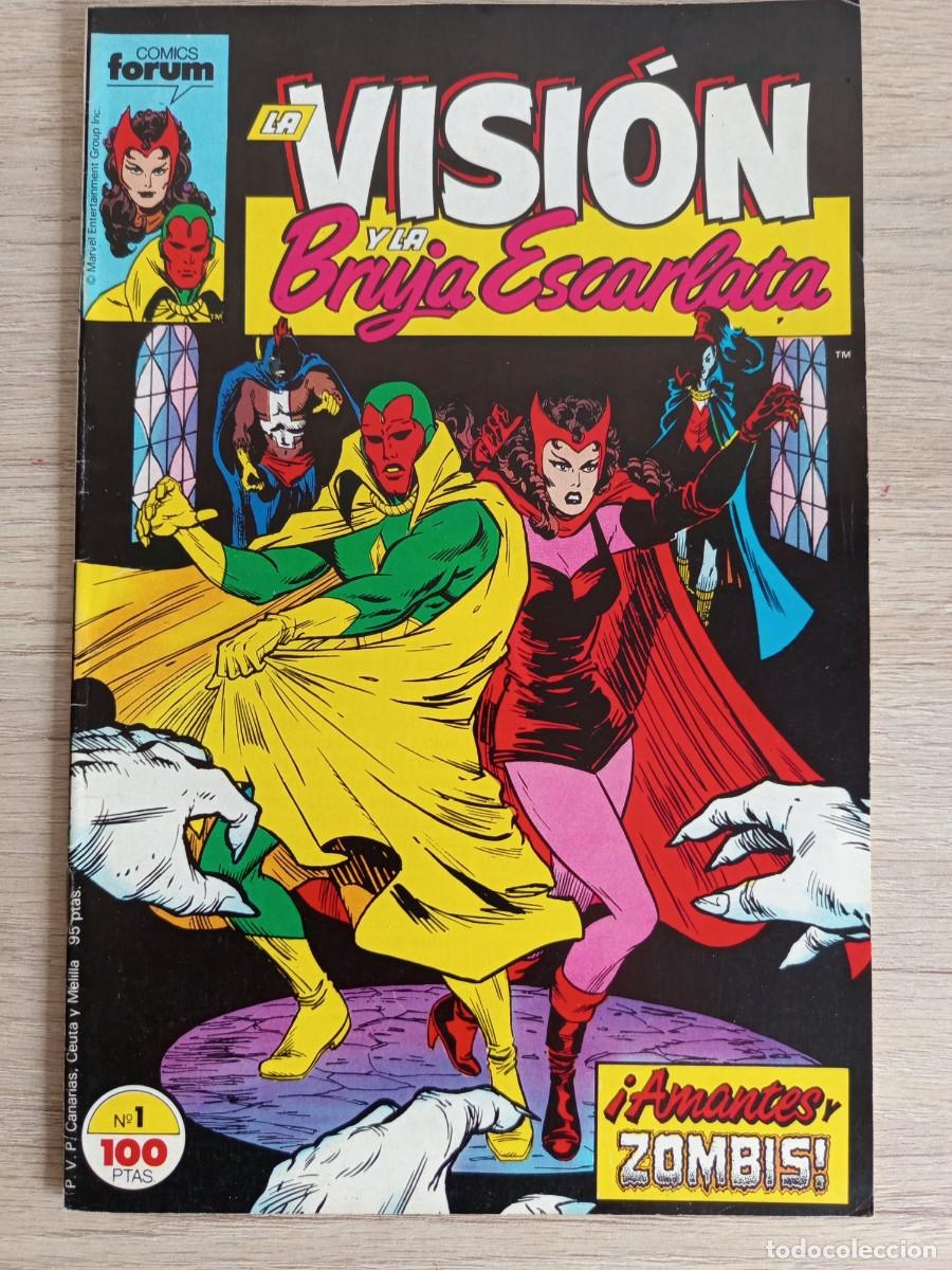 Fumetti: LA VISION Y LA BRUJA ESCARLATA 1 FORUM