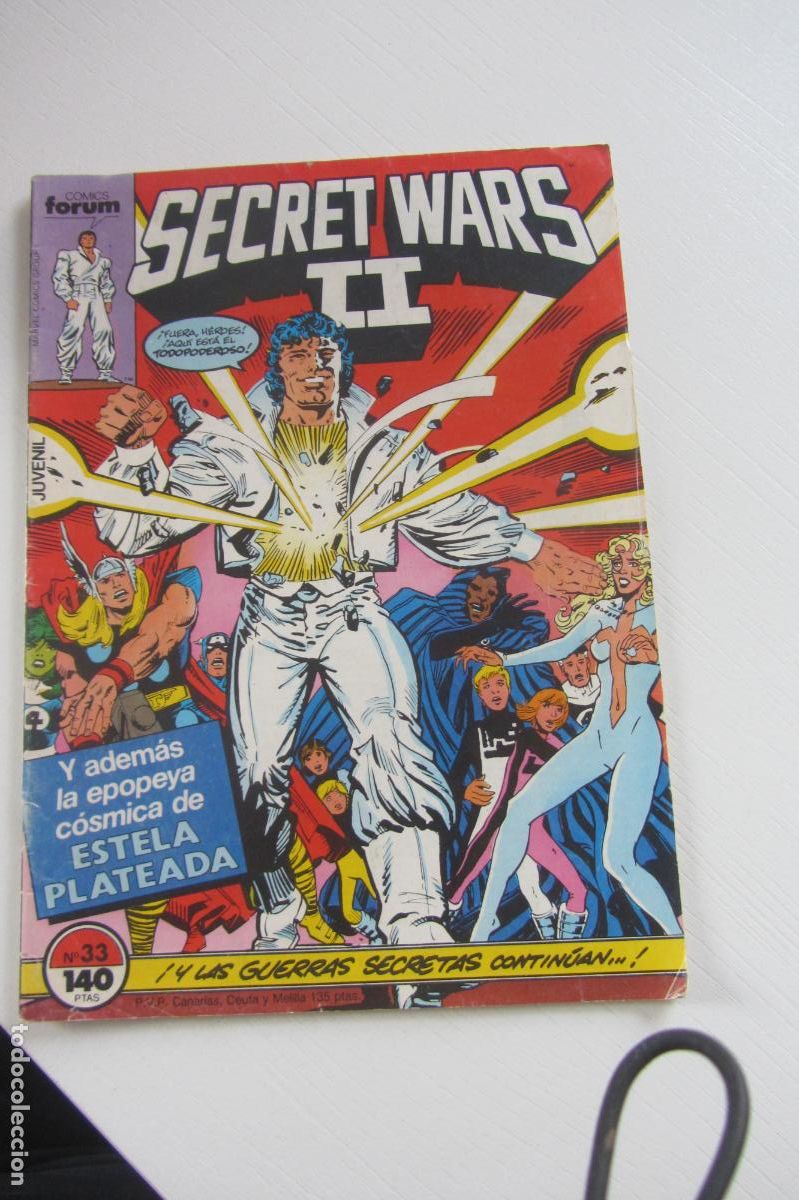 C&oacute;mics: SECRET WARS II N.&ordm; 33 FORUM / MARZO 1987 MARVEL arx229