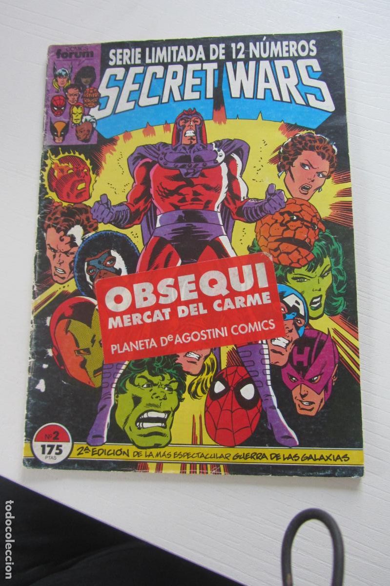 C&oacute;mics: SECRET WARS I N.&ordm; 2 FORUM / MARZO 1987 MARVEL arx229