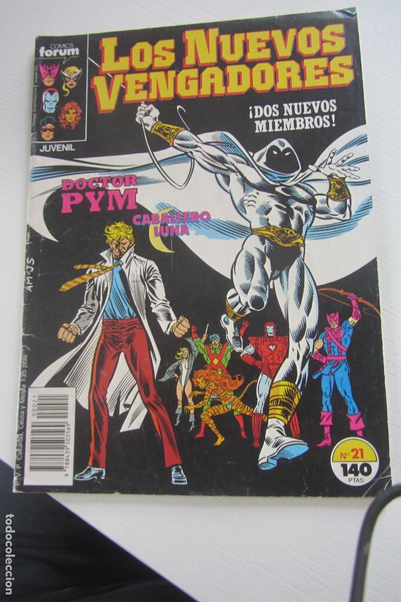 C&oacute;mics: LOS NUEVOS VENGADORES VOLUMEN 1 N&ordm; 21 FORUM arx229