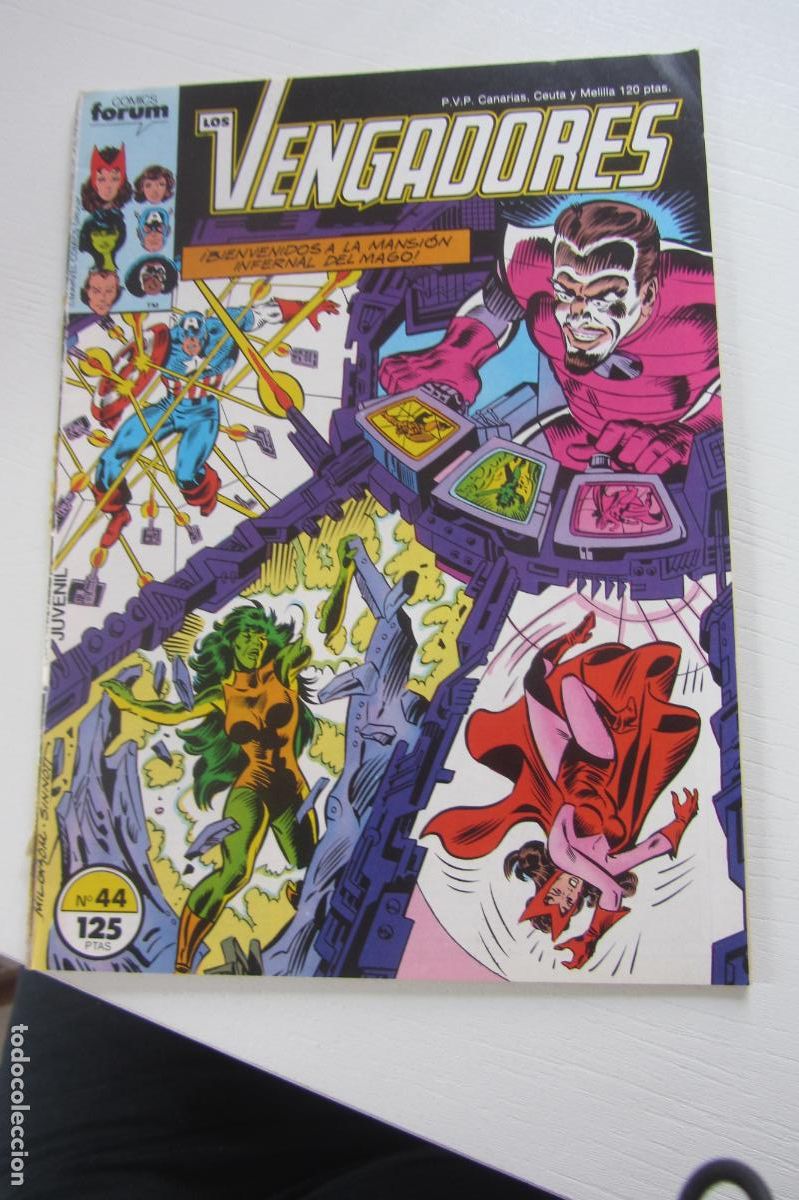 C&oacute;mics: LOS VENGADORES. N&ordm; 44.- &iexcl;PELIGRO EN EL FRENTE!. COMICS FORUM. arx229