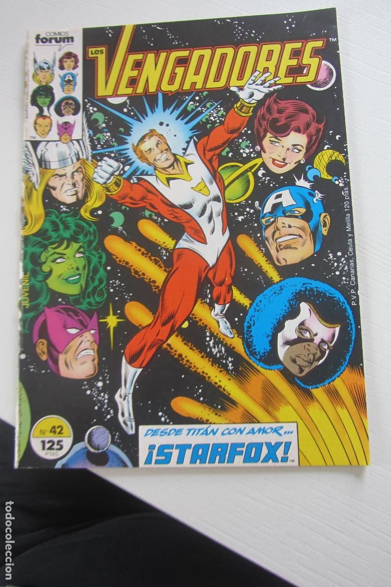 C&oacute;mics: LOS VENGADORES. N&ordm; 42 COMICS FORUM. arx229