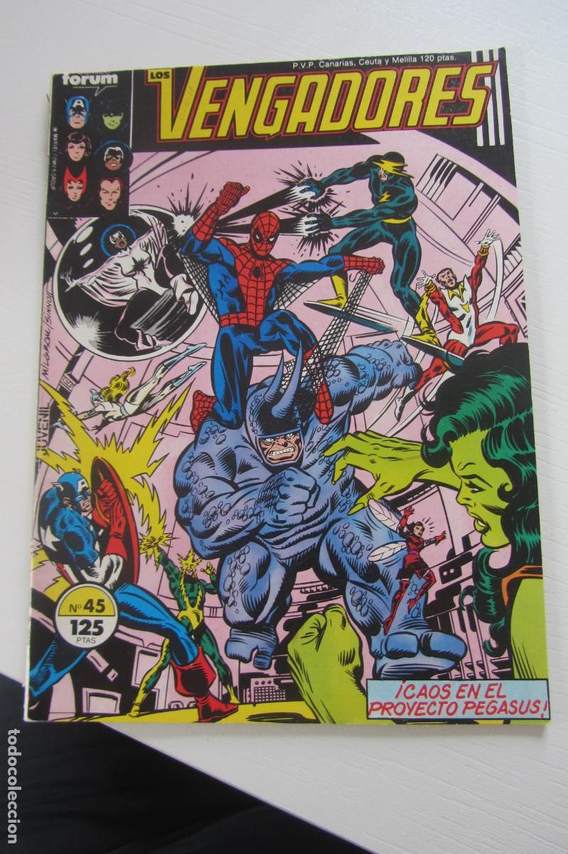 C&oacute;mics: LOS VENGADORES. N&ordm; 45 COMICS FORUM. arx229 - Foto 1