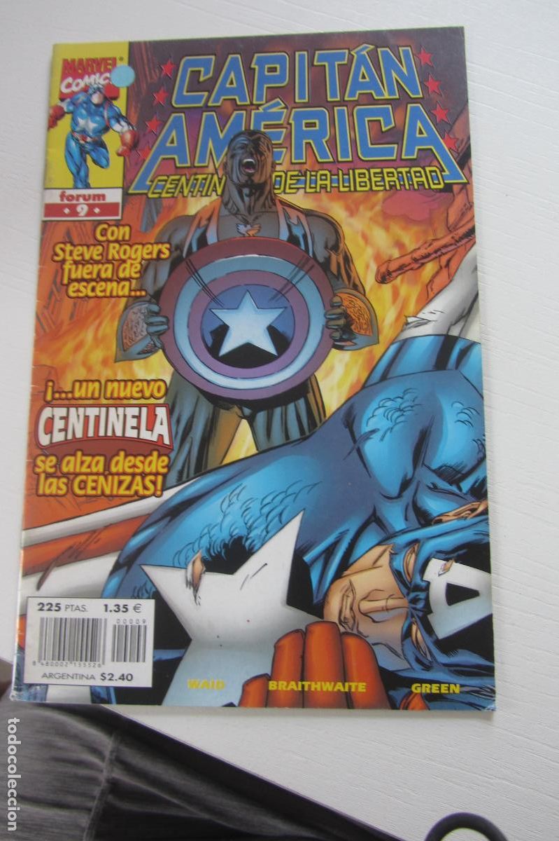 C&oacute;mics: CAPIT&Aacute;N AM&Eacute;RICA, CENTINELA DE LA LIBERTAD N&ordm; 9 FORUM. arx229